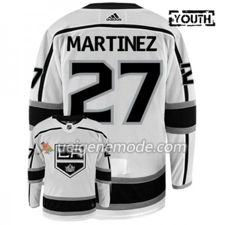 Kinder Eishockey Los Angeles Kings Trikot ALEC MARTINEZ 27 Adidas Weiß Authentic